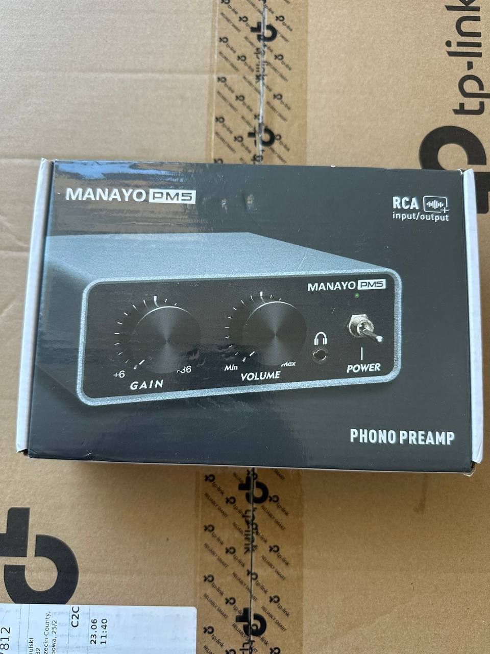 Nowy Manoyo PM5  Przedwzmacniacz gramofonowy