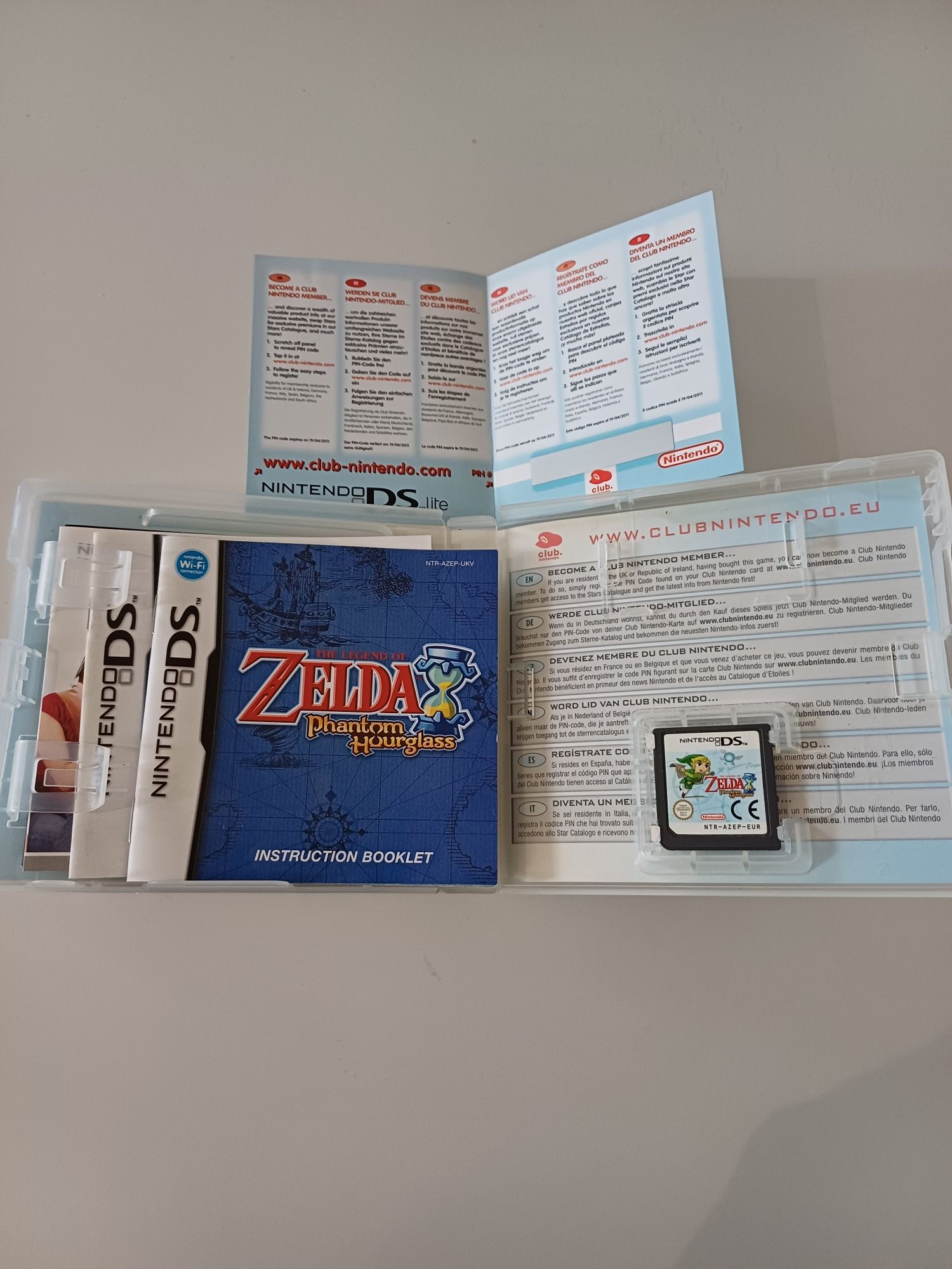 The Legend of Zelda Phantom Hourglass Nintendo DS oryginalna