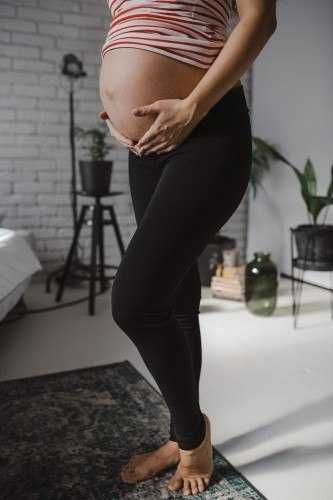 Legginsy ciążowe niski pas nowe milklove XL czarne