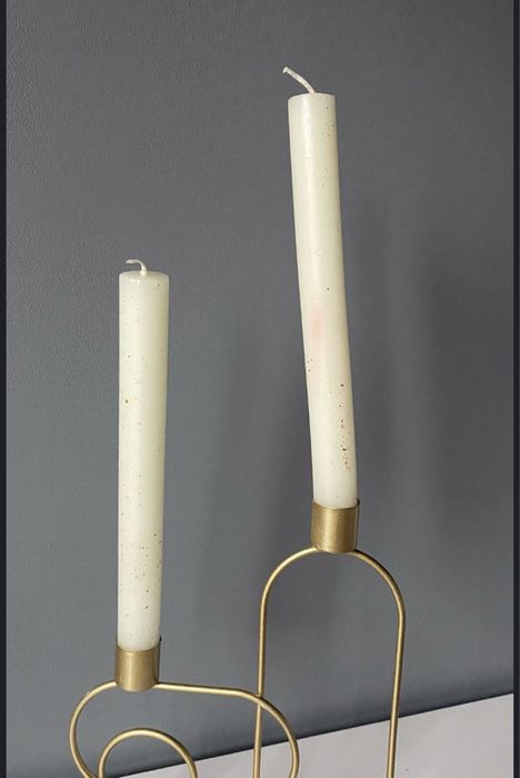 Świeczki długie do świecznika