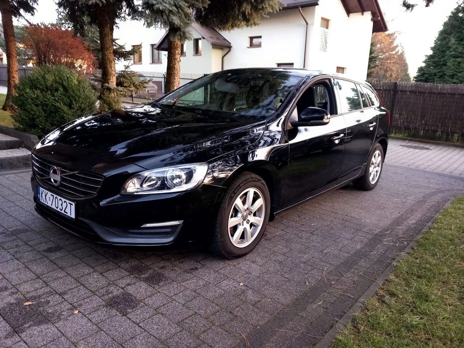 Volvo V60 1.6 D2, Kinetic,  115KM, 100% Bezwypadkowy, serwisowany, zadbany