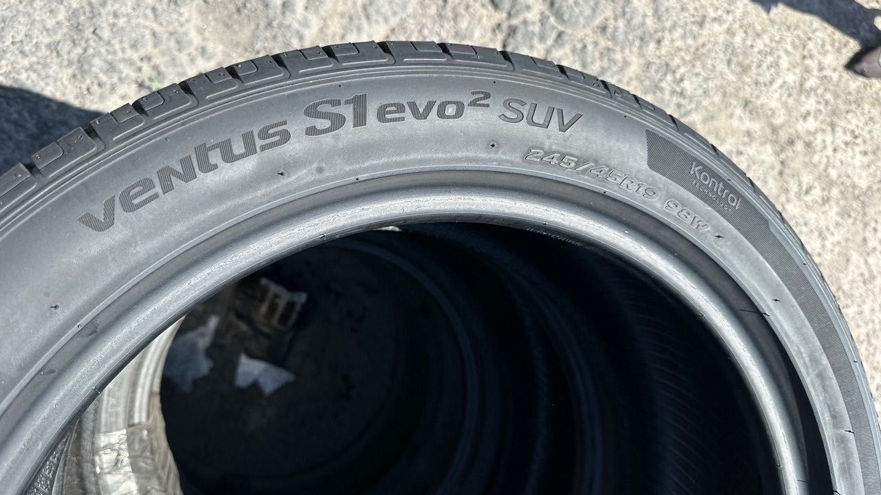 245/45/19 Hankook Ventus S1evo2 SUV | 85%остаток | летние шины