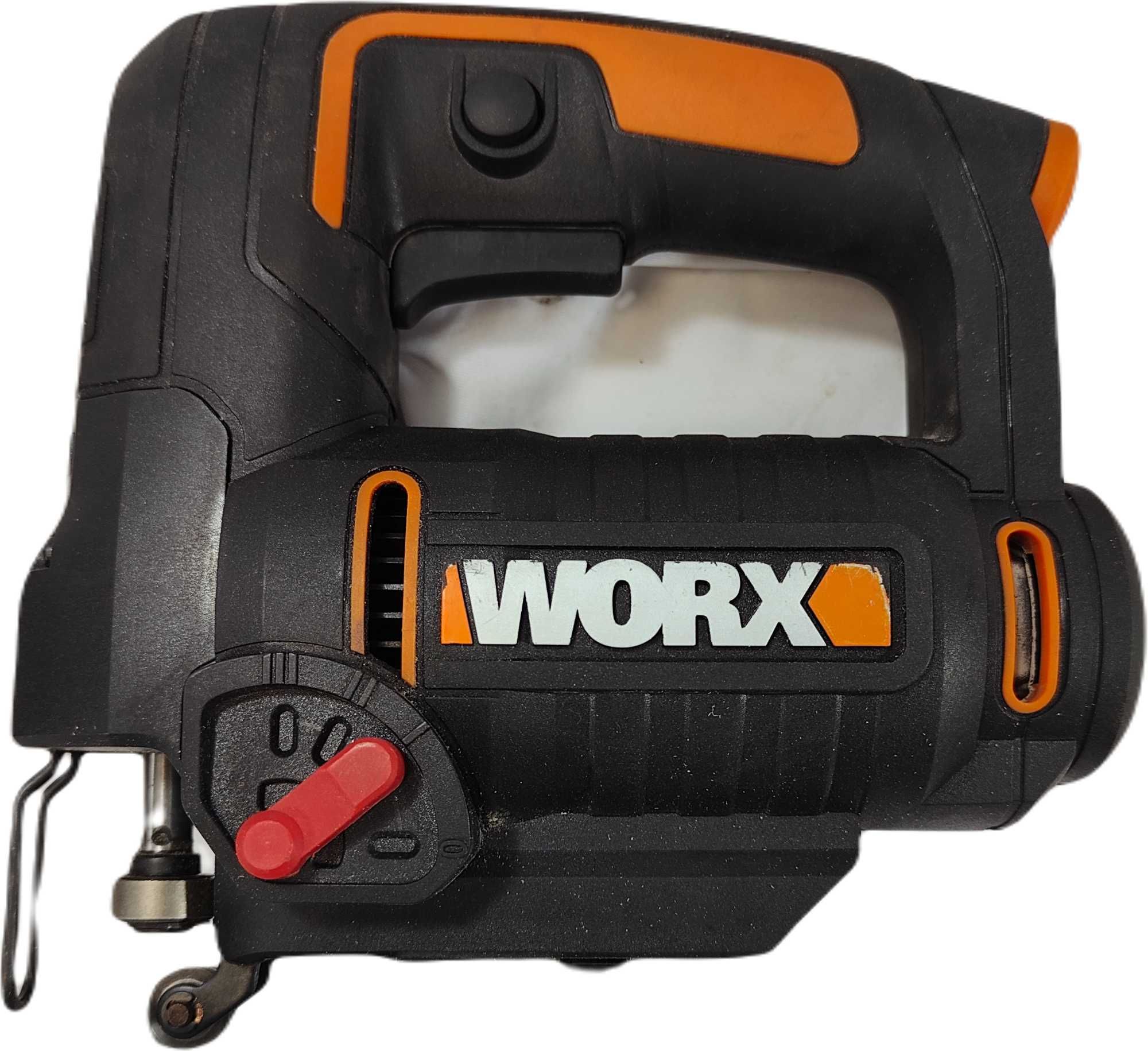 Worx WX477.1 wyrzynarka 550 W do cięcia drewna,