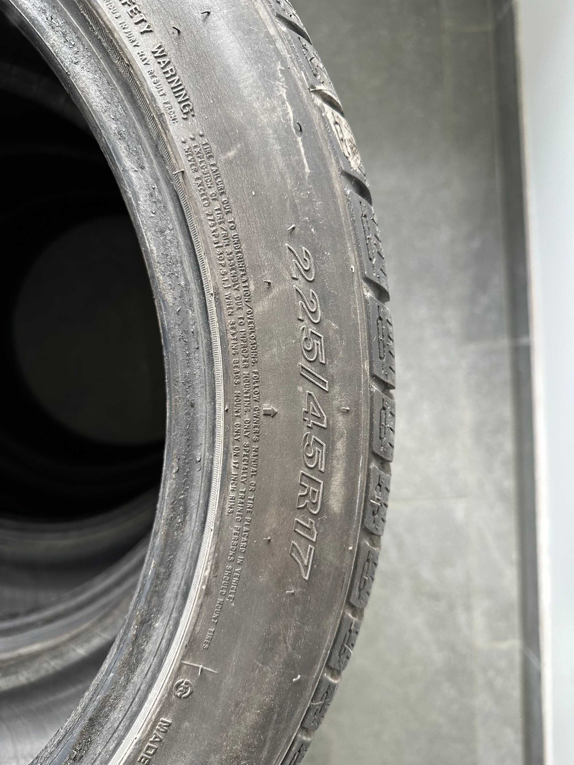 Opony zimowe Nexen WINGUARD SPORT 225/45/R17 3szt. + 1szt.