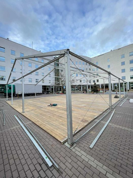 Hale namiotowe/magazynowe na wynajem - Całoroczne - Szybki montaż