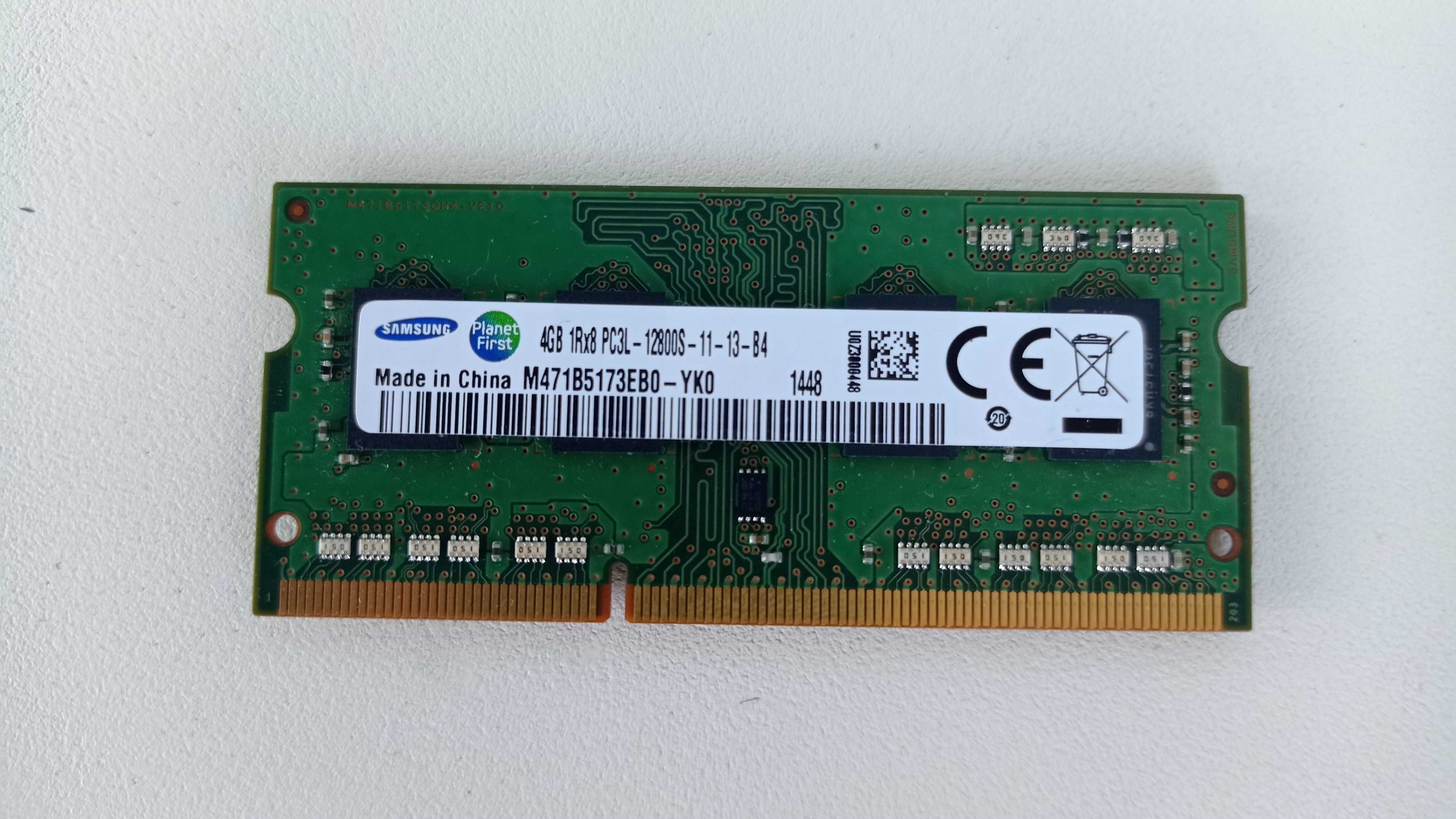 DDR3 4Gb 1600 MHz SODIMM 1.5v