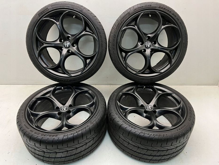 ALFA ROMEO GIULIA QV KOŁA FELGI 8.5JX19 ET34 10JX19 ET41 5X110 PIRELLI