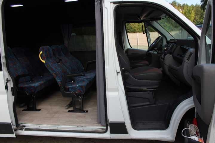 Fiat Ducato 2,3 jtd 7 osób Kamper Klima Tempomat Ładny F vat Zamiana