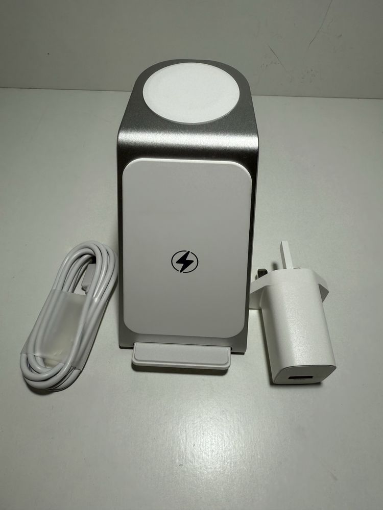 bezprzewodowa ładowarka T6 Wireless Charger Stand, typ 3 w 1