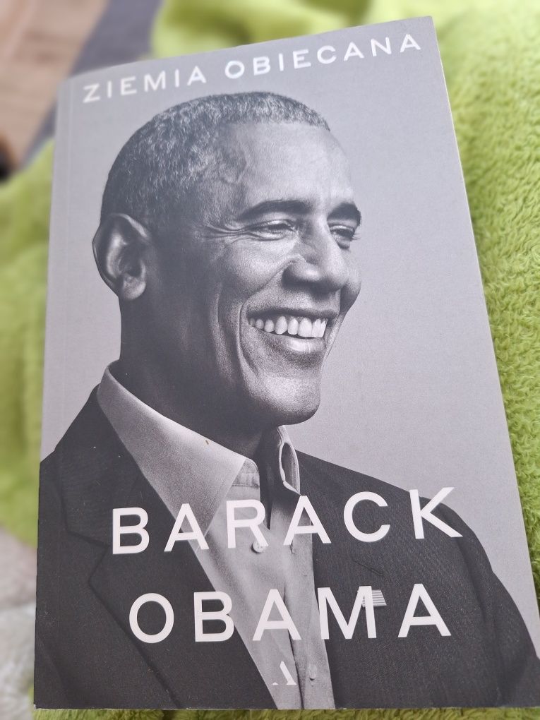 Książka Barack Obama "Ziemia obiecana "