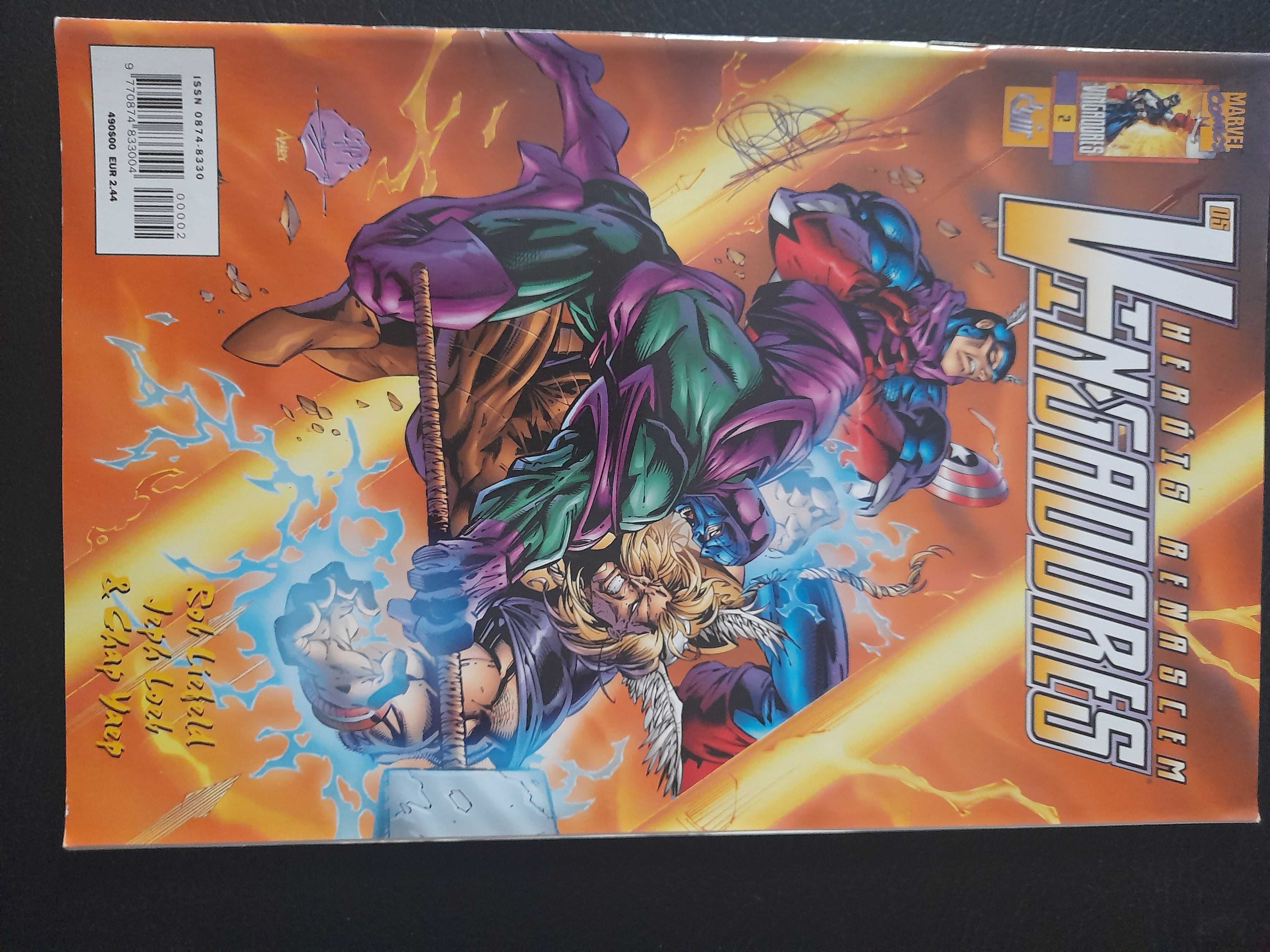 Várias banda desenhadas Marvel e outras. Em estado razoável