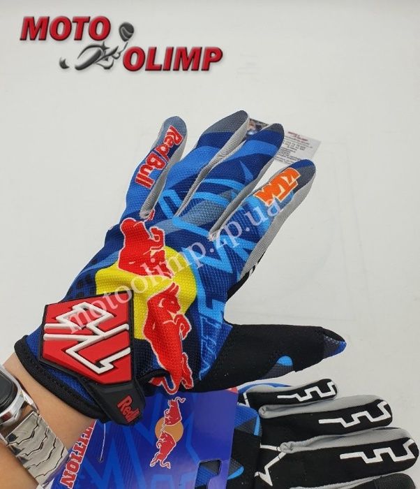 Перчатки KTM Red Bull/RockStar для мотоцикла/велосипеда, мотокросса