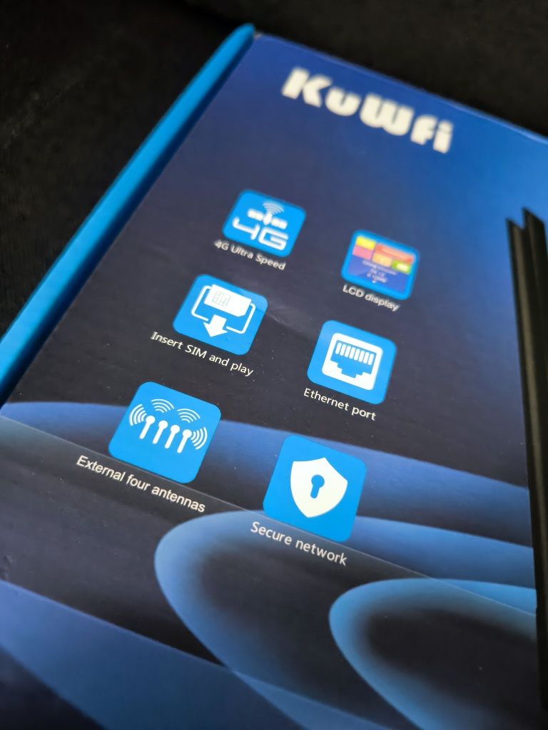 KuWfi router 4G LTE fast speed
