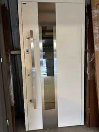 Drzwi zewnętrzne Wiśniowski CREO, kolor Modern Pearl, 90 PRAWE