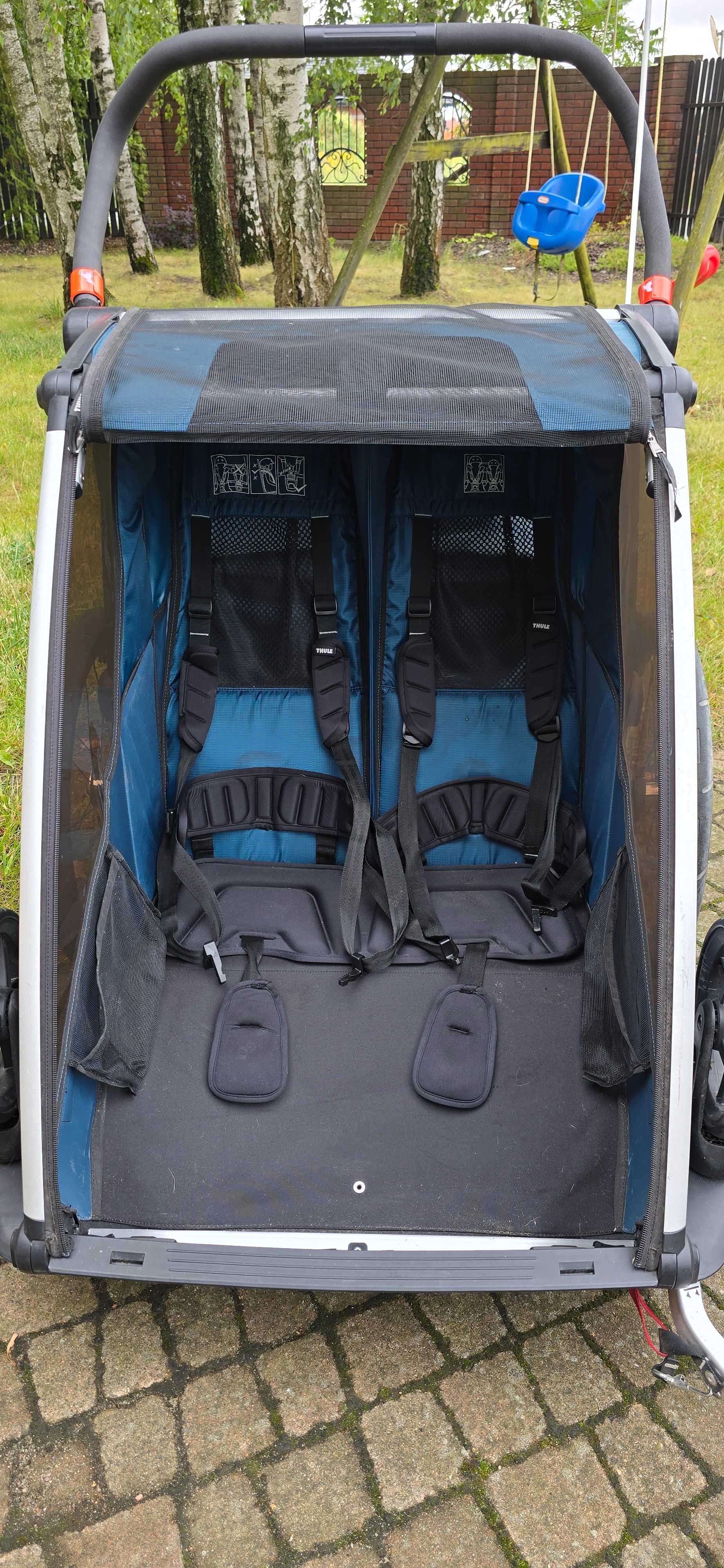 Przyczepka rowerowa dwuosobowa Thule Chariot Cross 2