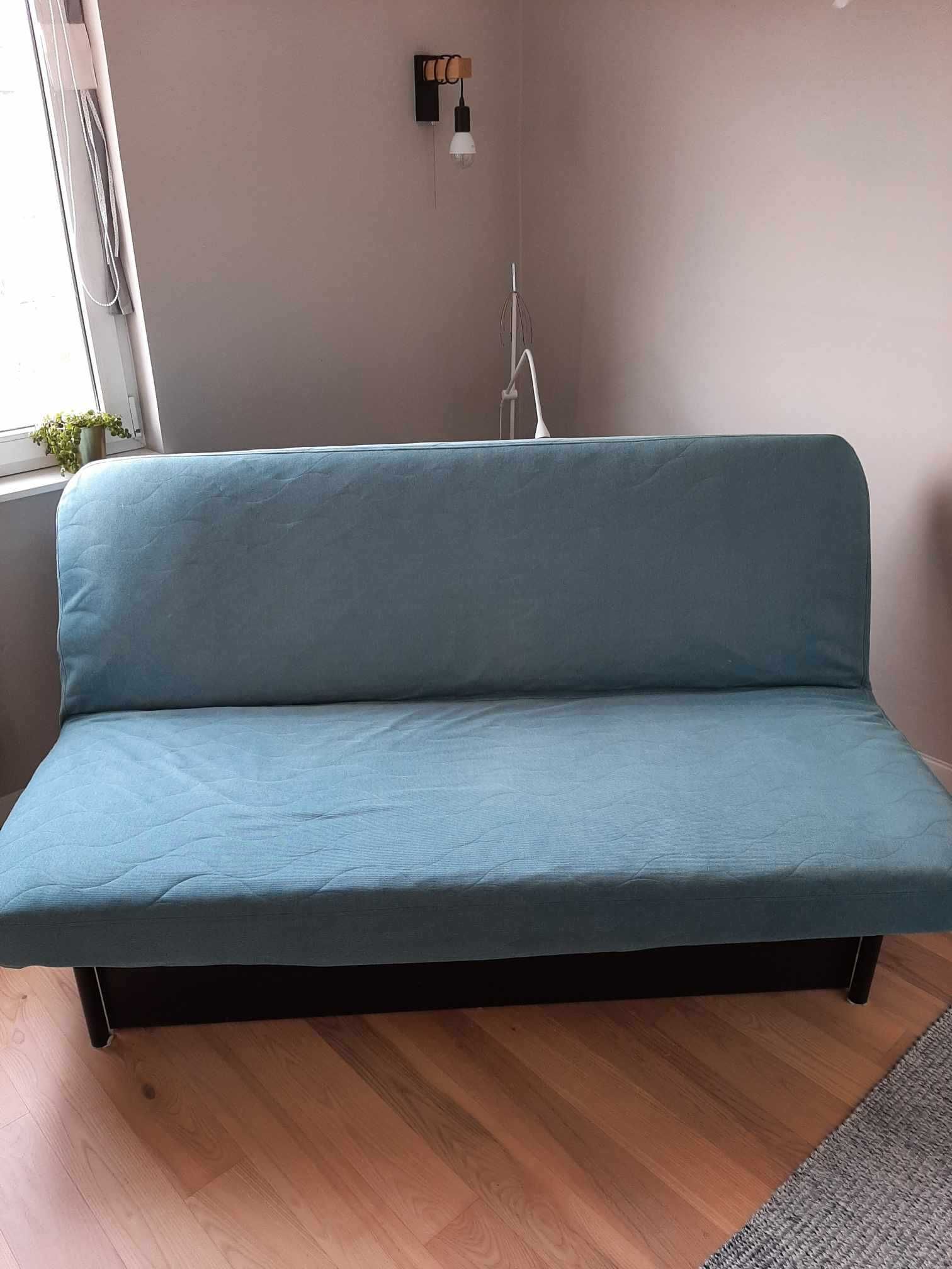 Sofa rozkładana BEDDINGE IKEA + schowek