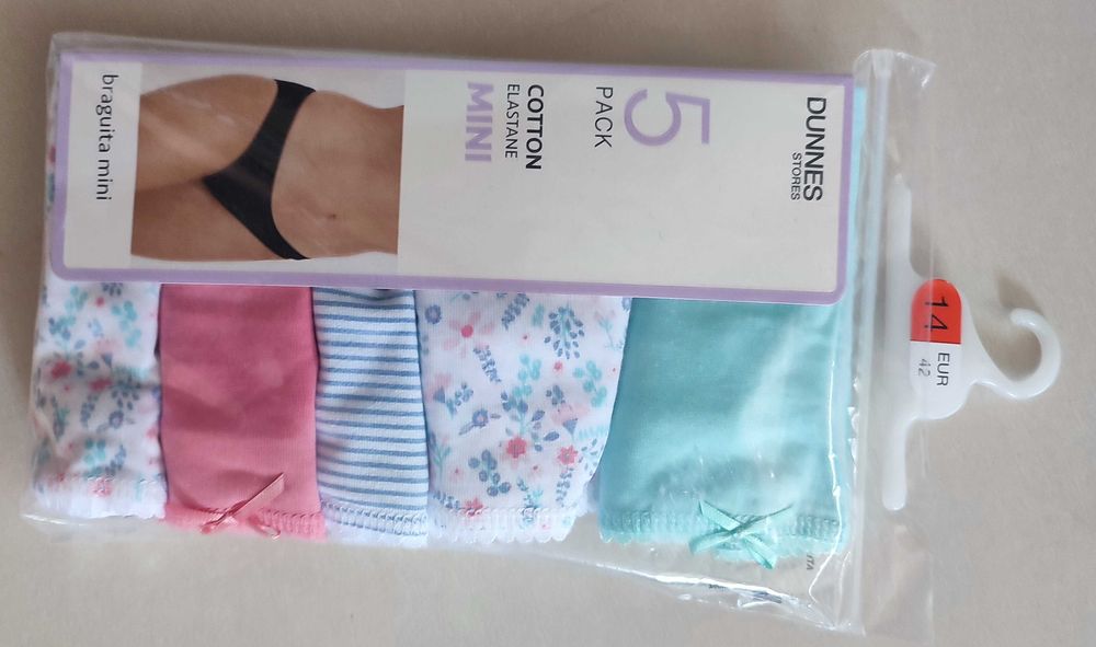 5 sztuk zestaw figi majtki (14) 42, Dunnes store