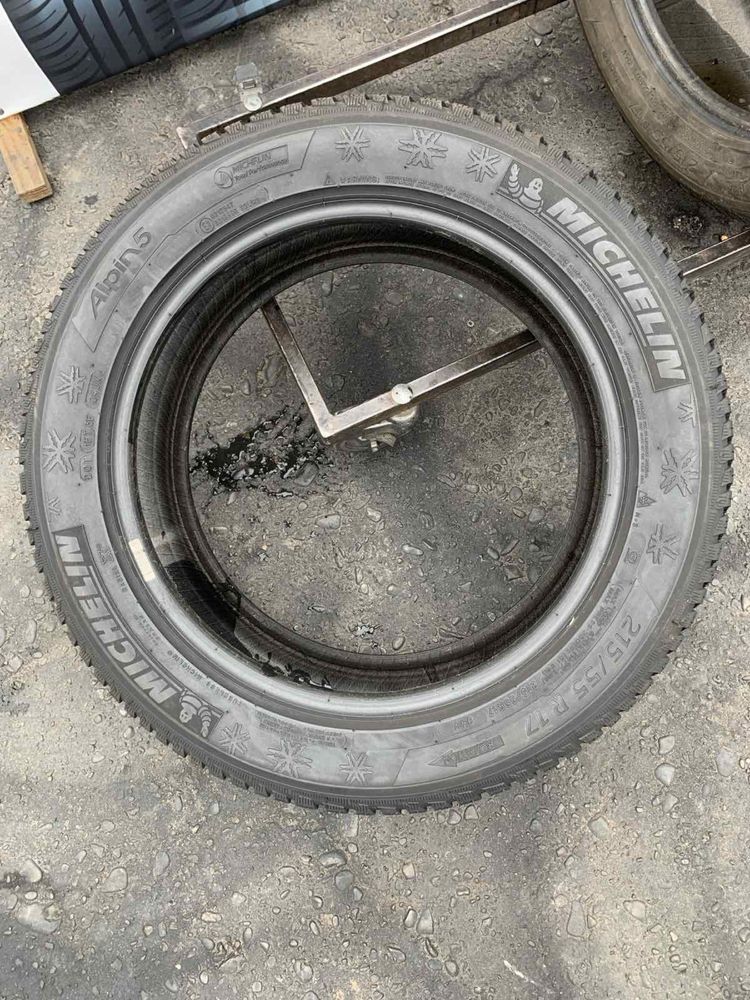 Шини  215/55 R17 Micheli зима 2023рік 7,7/6,5 мм