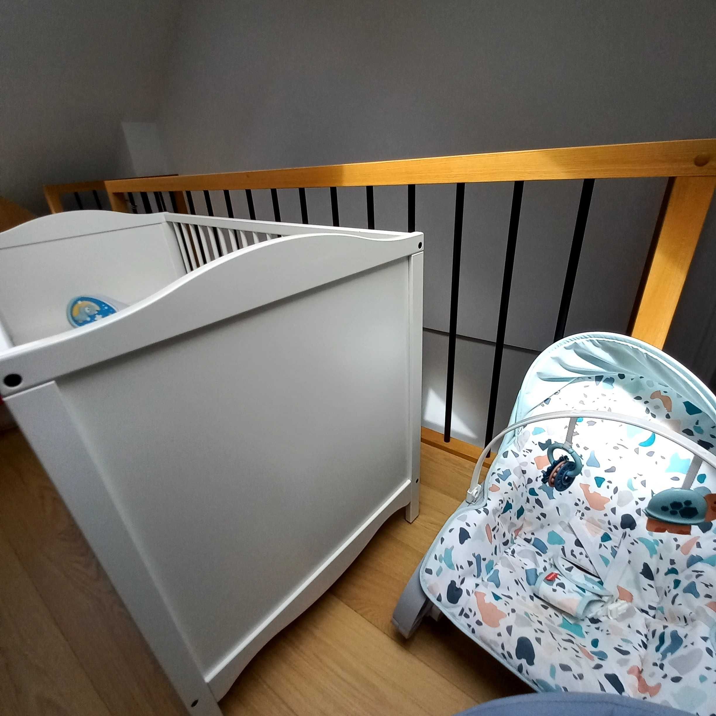 Łóżeczko dziecięce Ikea Smagora biały 60x120 cm
