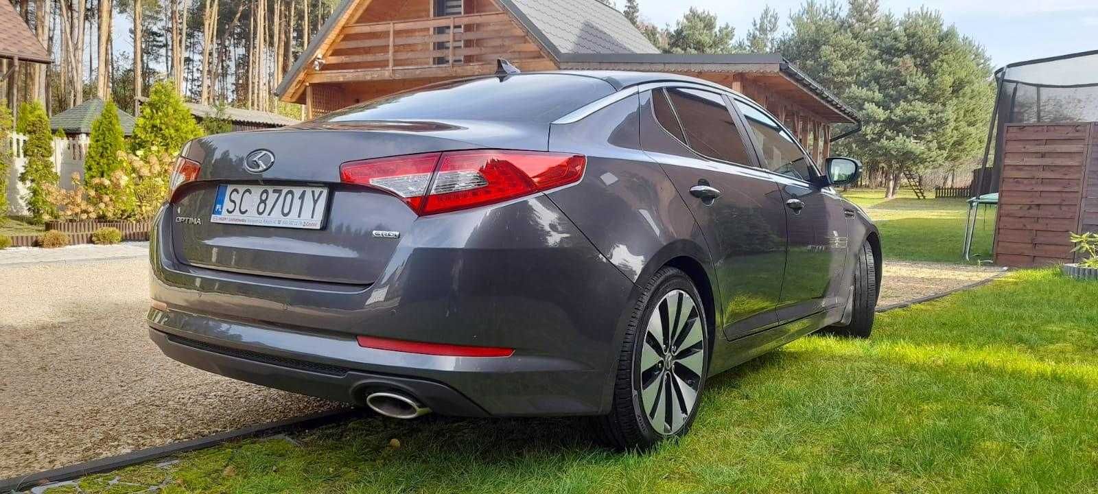 Kia Optima 1.7 infinity, jasna skóra