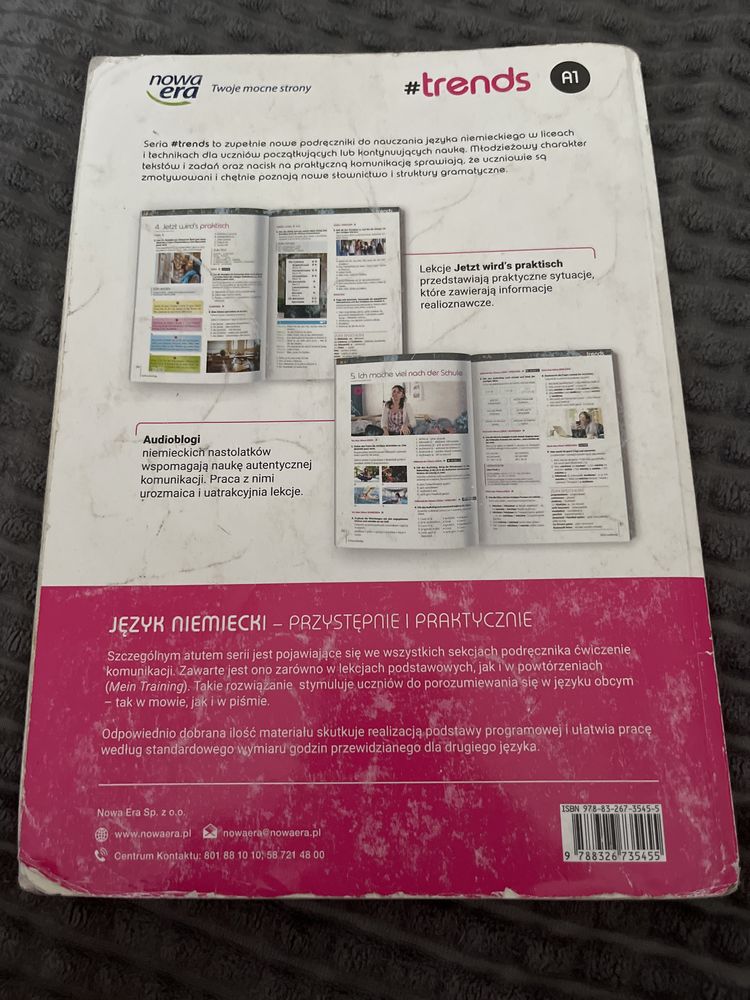 Podręcznik do języka niemieckiego dla liceów i techników