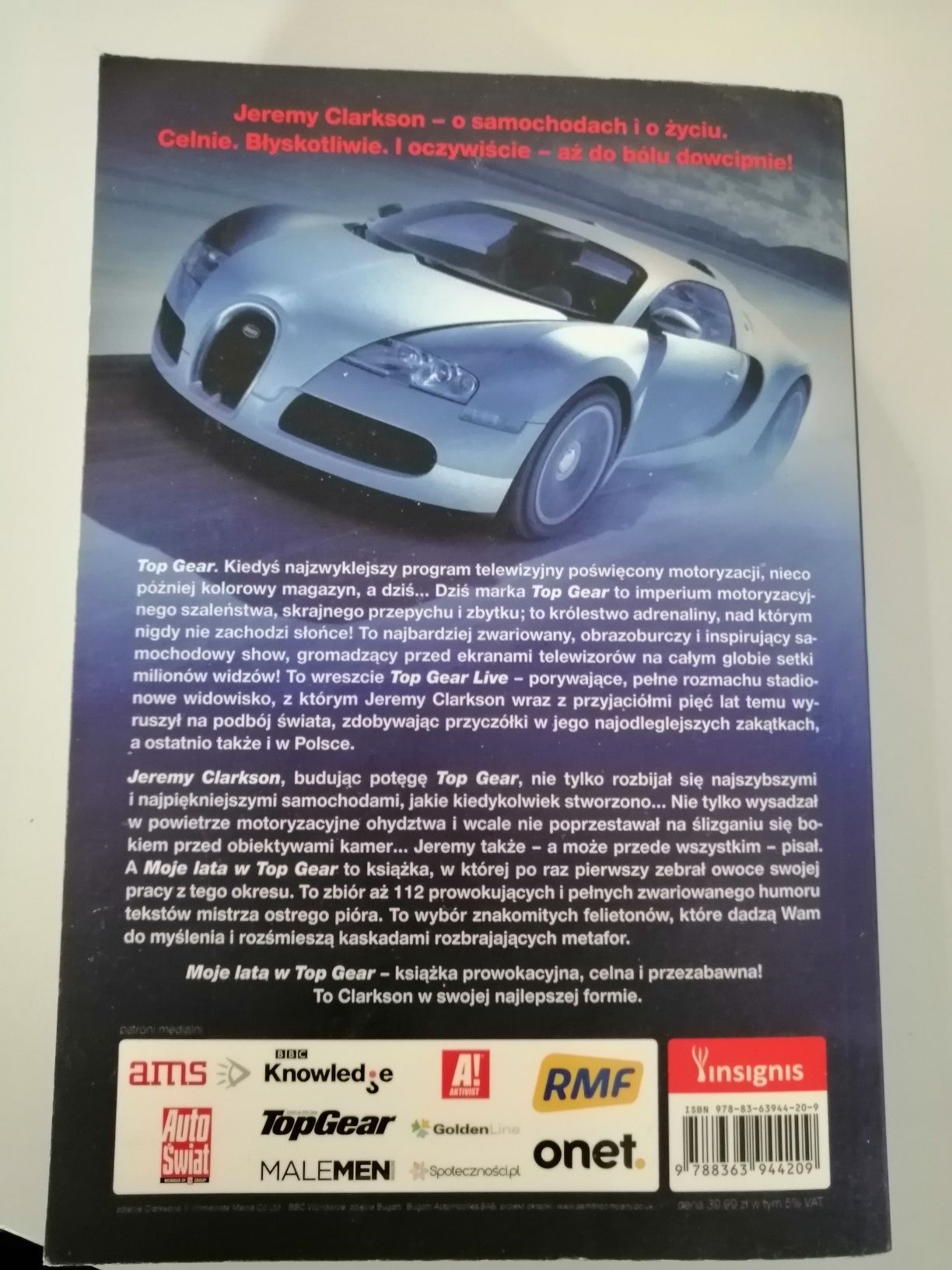 Clarkson Moje lata w Top Gear