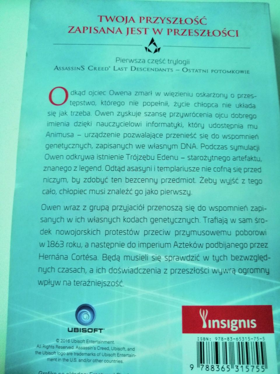 Książka Ostatni potomkowie. Assassin's Creed. Last Descendants