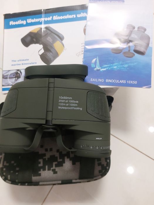 Бінокль 10×50 396ft at 1000yds 1,32m at1000m Waterproof/Flodfing