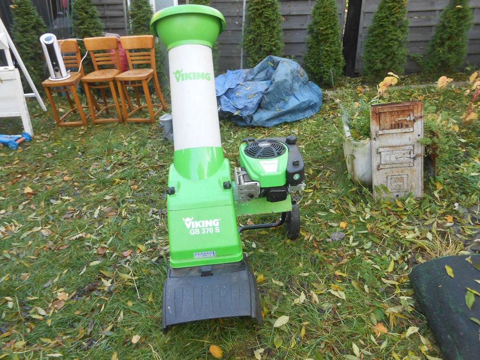 Rębak do gałęzi rozdrabniacz ogrodowy Viking Gb 370