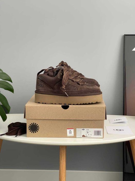 Кросівки UGG Lowmel Sneaker Platform Chocolate