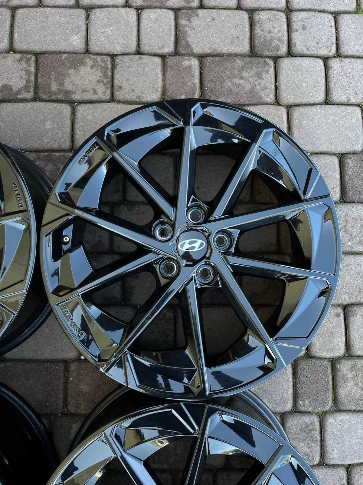 Oryginalne alufelgi Hyundai 5x114,3 19 CZUJNIKI Tucson IONIQ 5 CZARNE