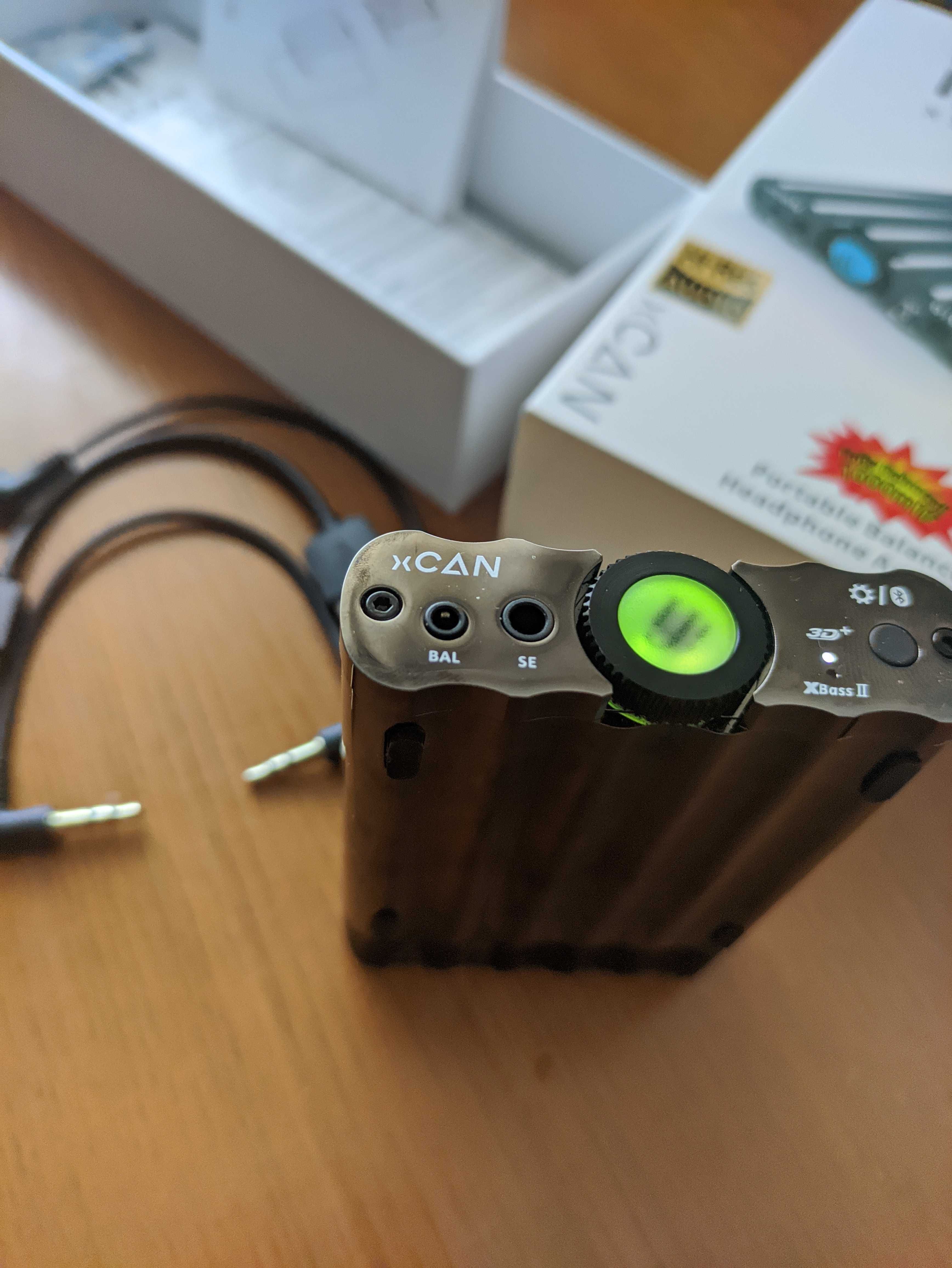 iFi xCAN Amplificador portátil com Bluetooth AptX e AAC