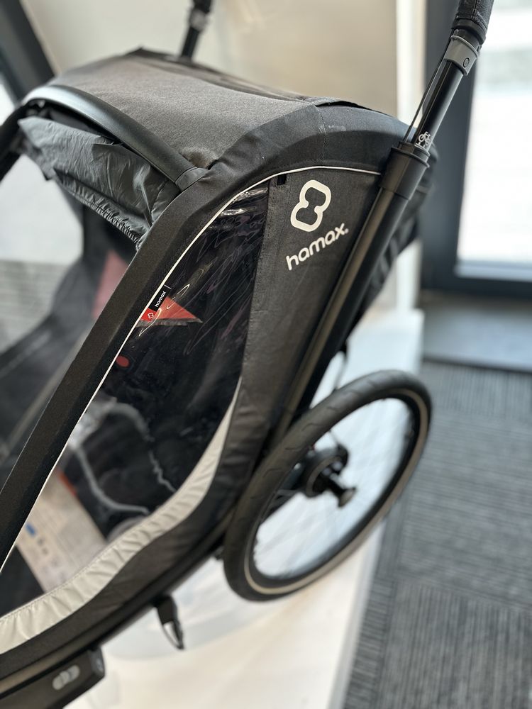 Hamax przyczepka rowerowa wozek spacerowy biegowy
