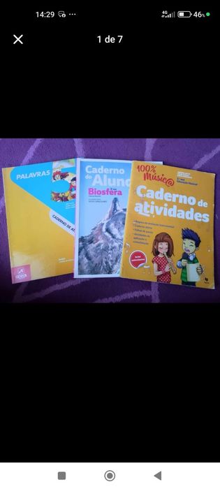 Cadernos de atividades 5° ano de escolaridade