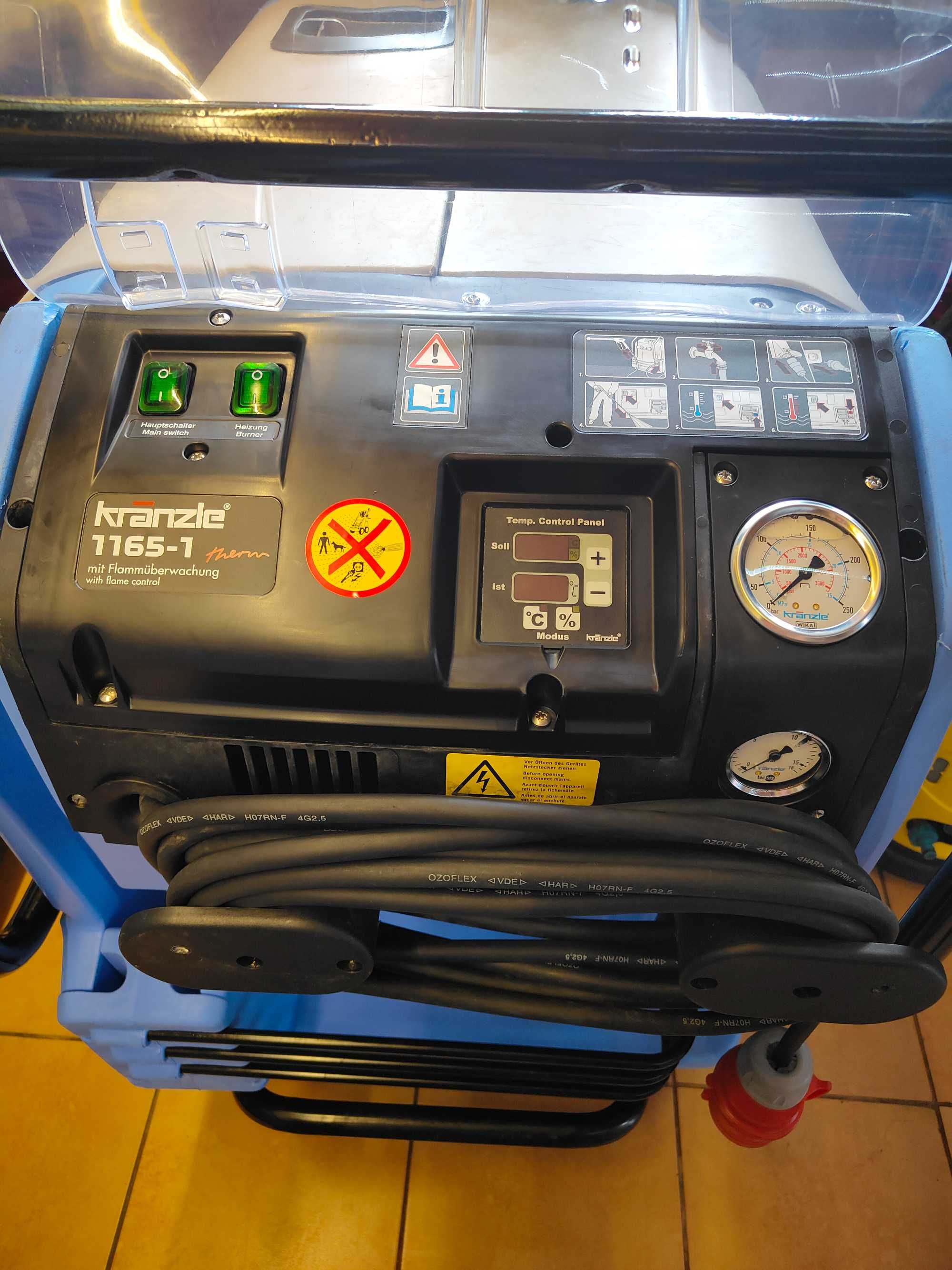 KRANZLE THERM 1165-1, 165 BAR I 1165 l/h. Rok 2017!