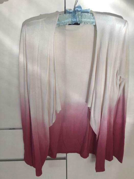 Blezer kardigan sweter ombre cieniowany xs 34 Mohito narzutka