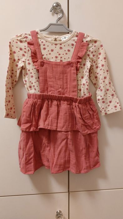 Raz założony zestaw r. 86 muslinowy pepco so cute