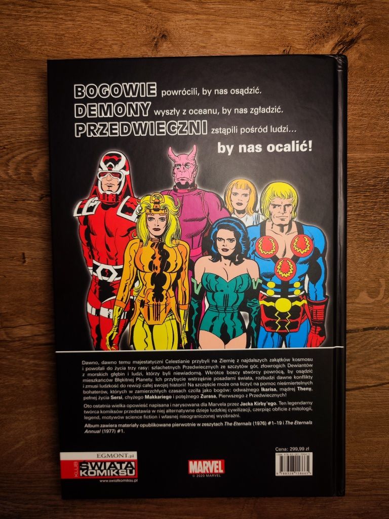 Przedwieczni gdy bogowie kroczą po ziemi MARVEL Limited