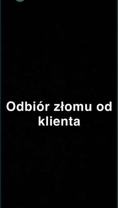 SKUP ZŁOMU stalowego kolorowego , odbior zlomu własnym transportem