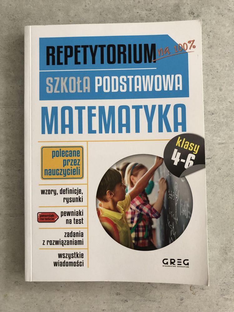 Repetytorium matematyka, szkoła podstawowa