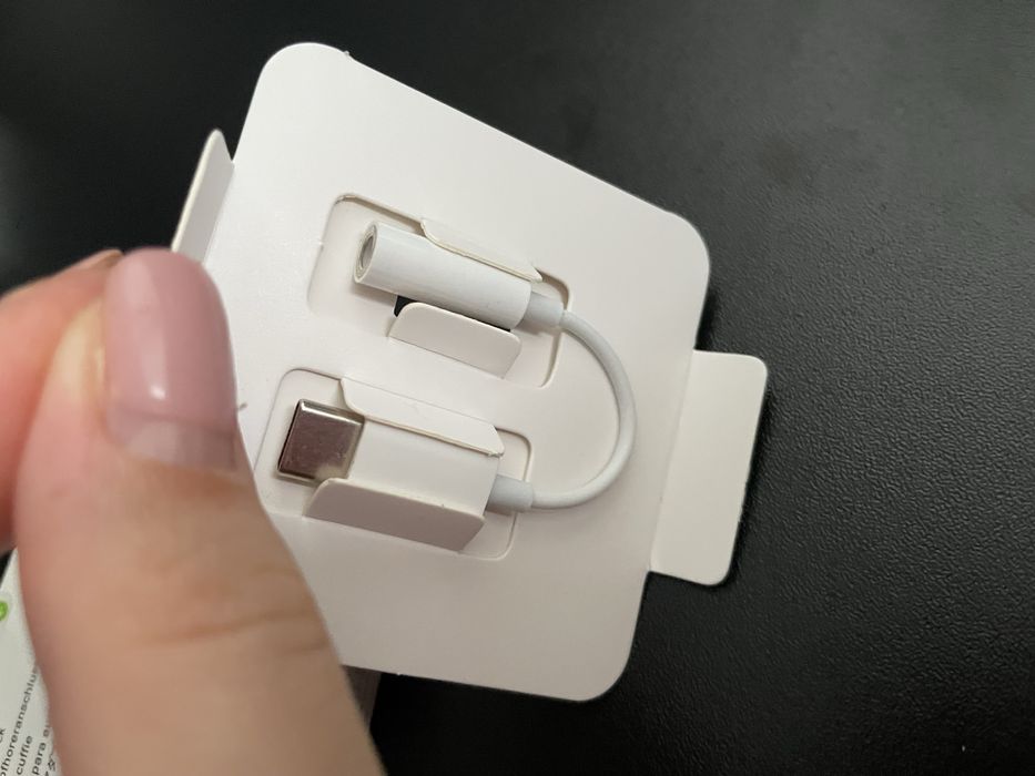 Переходник адаптер Type-C 3.5 mm джек apple