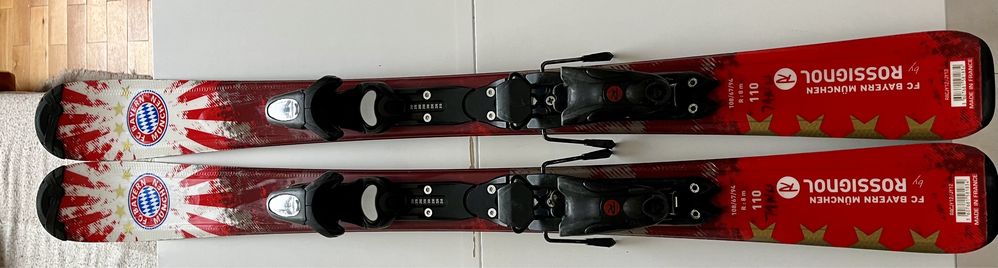 Narty Rossignol 110 cm RACJY12 Bayern Monachium