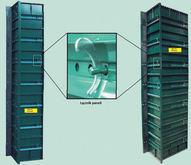 szalunek słupowy uniwersalny ściany wieńce fundamenty Mazowieckie