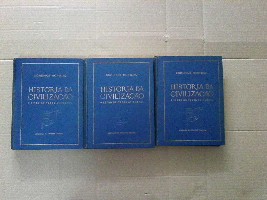 História da Civilização - o livro de todos os tempos - 3v