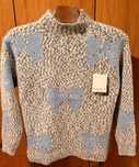 Camisola T.U-Nova com etiqueta-Meia Gola  Estampada