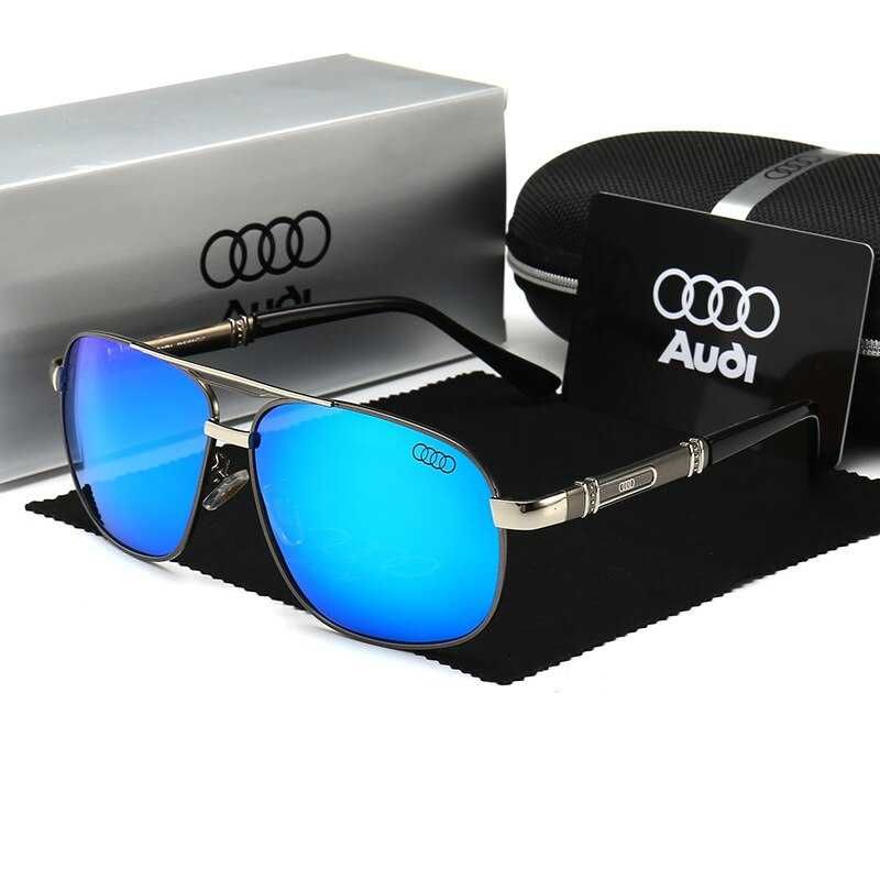 Óculos de Sol Audi Originais Polarizados na caixa.