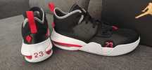 Buty JORDAN Stay Loyal 2 czarno-czerwone r.44 Nowe Oryginalne Olsztyn