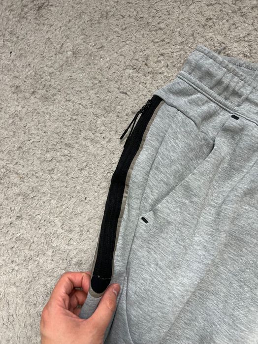 Spodnie Nike Tech Fleece Szare Dresy