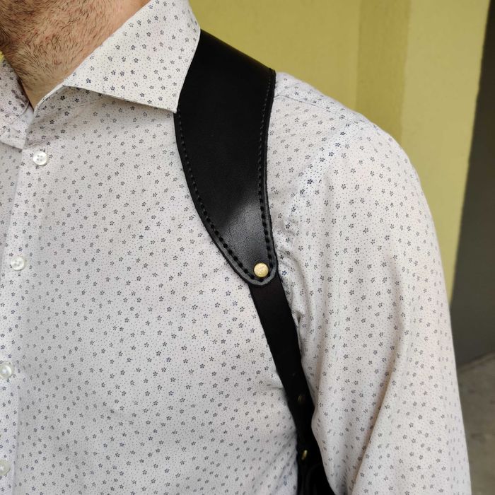 Оперативна кобура, кобура ПМ, кобура зі шкіри