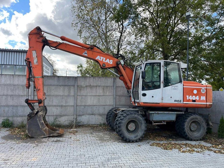 Koparka jednonaczyniowa kołowa ATLAS-TEREX 1404